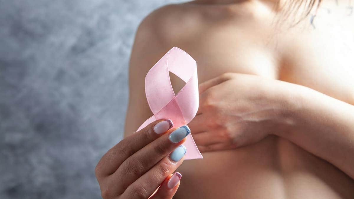 Ruban rose, symbole du dépistage du cancer du sein