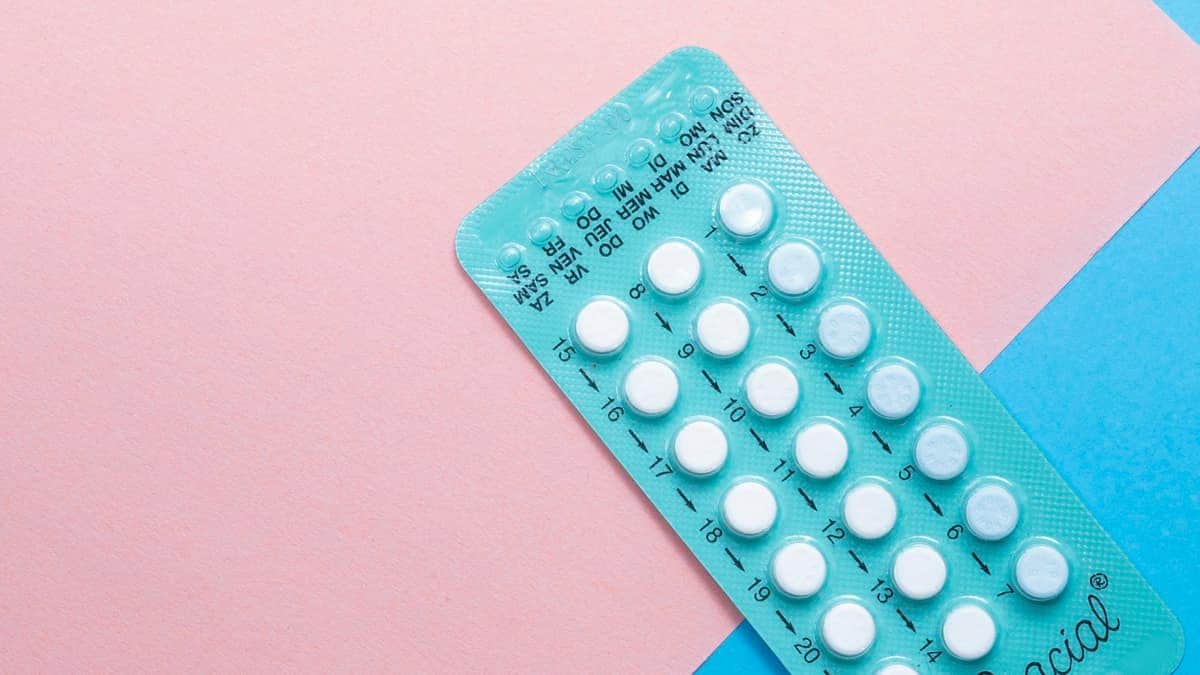 Plaquette de pilules contraceptives