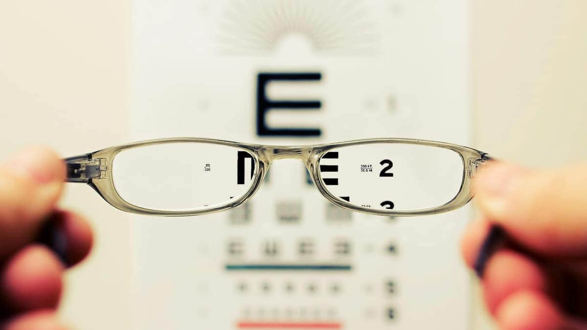 Examen des yeux